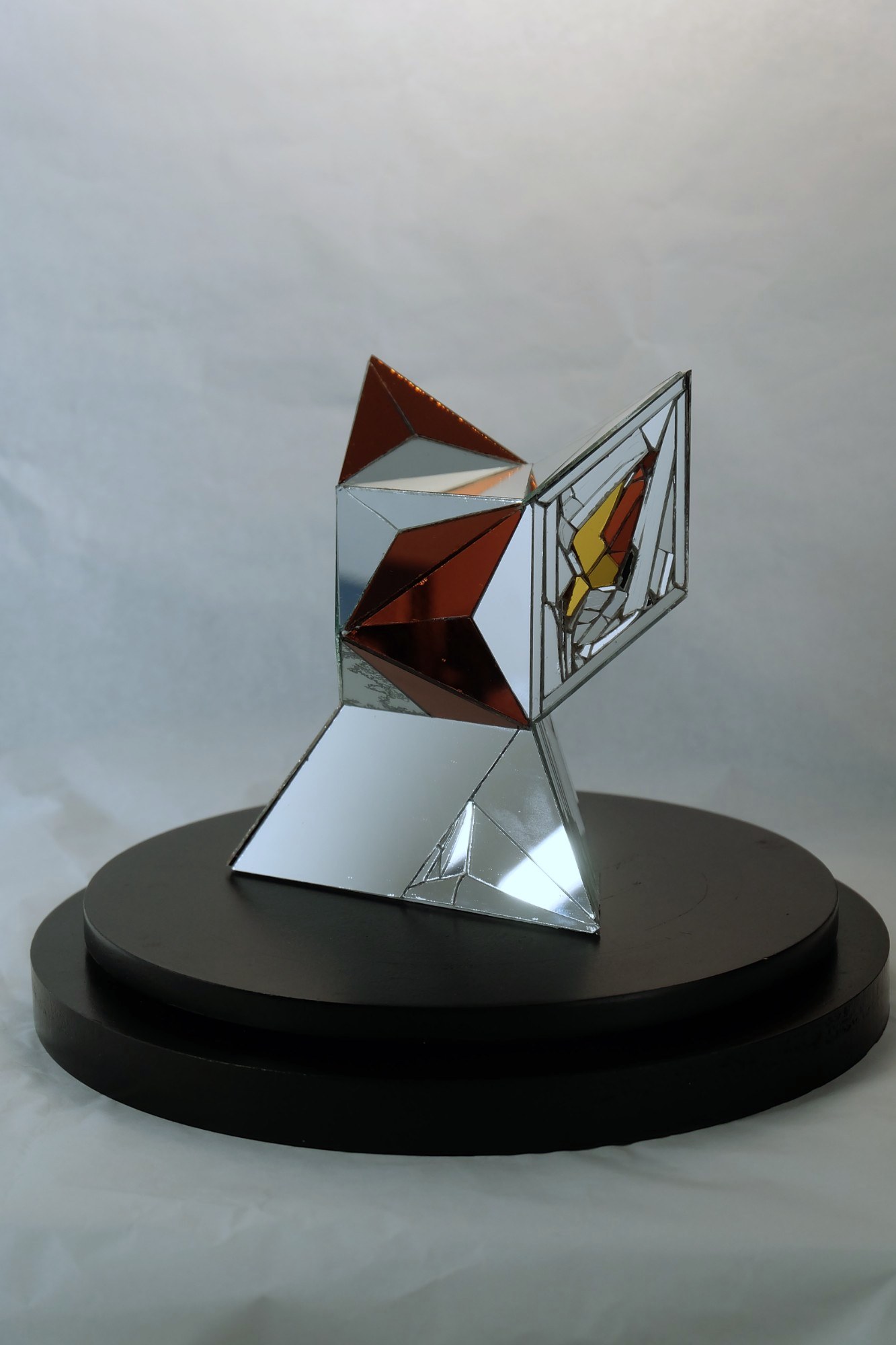 Ember Fox, copper fox sculpture by Soboof